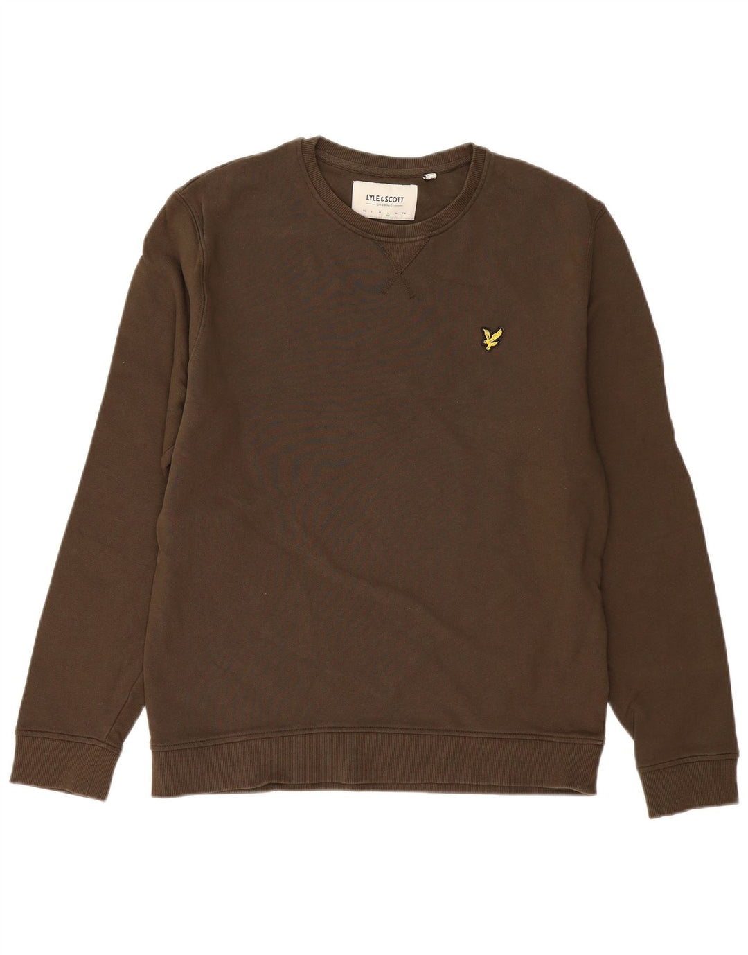 LYLE & SCOTT Sweat-Shirt Homme Grand Kaki Coton