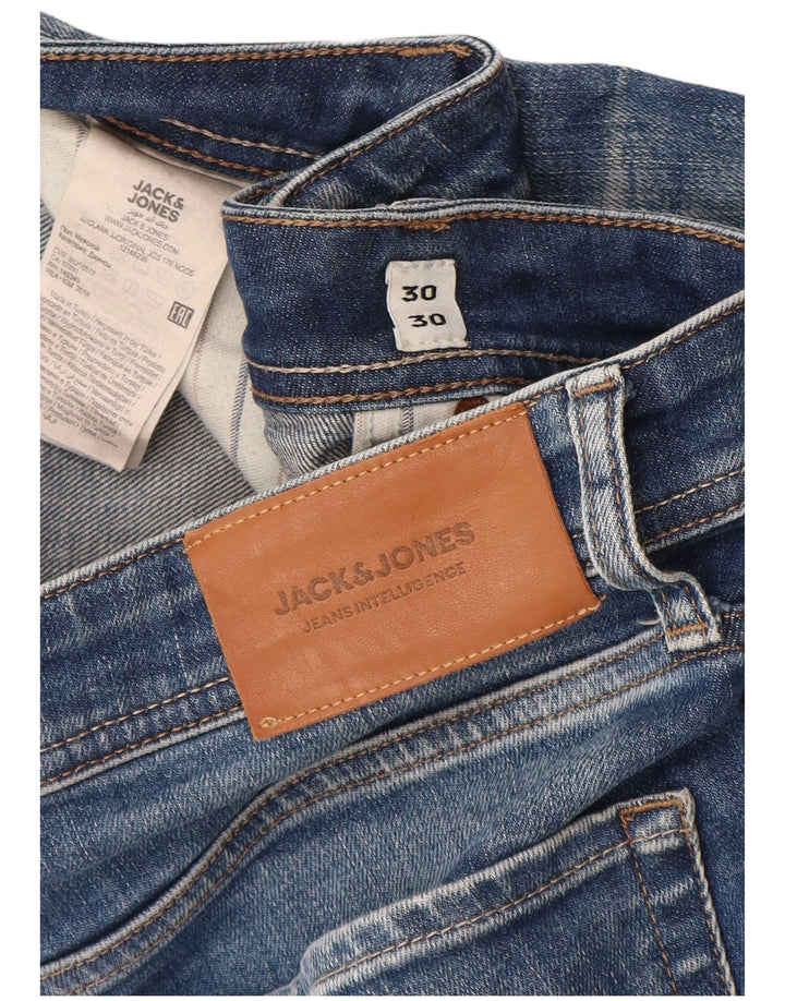 Jack & Jones Jean Slim W30 L30 Homme Bleu Coton