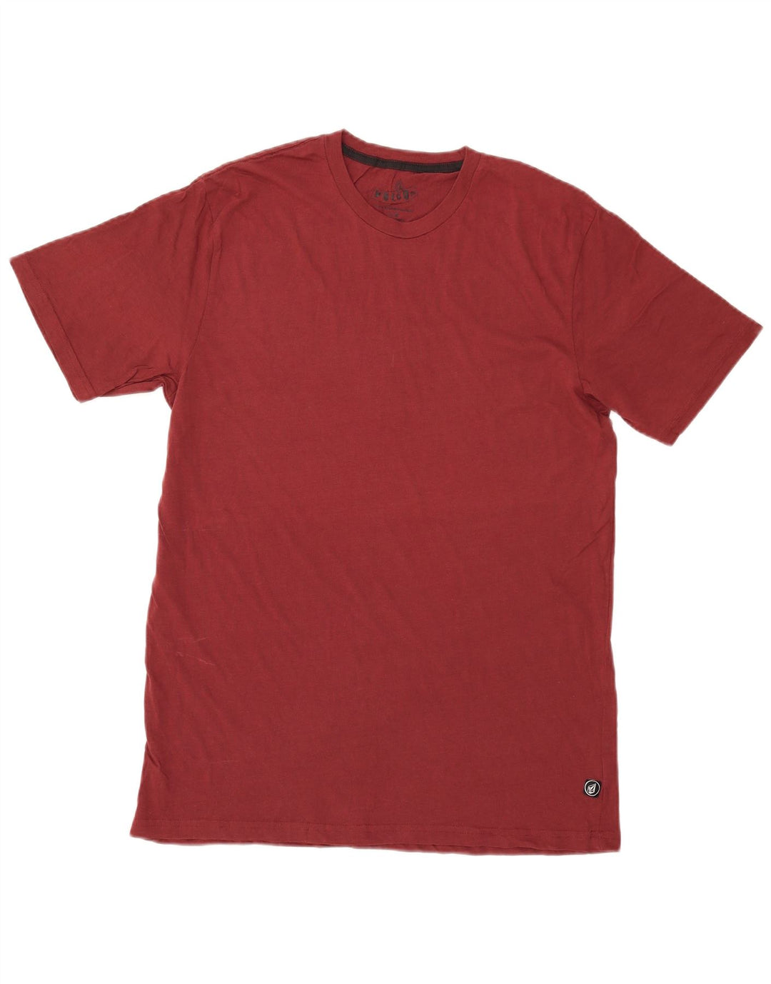VOLCOM T-Shirt Homme Haut Large Coton Bordeaux