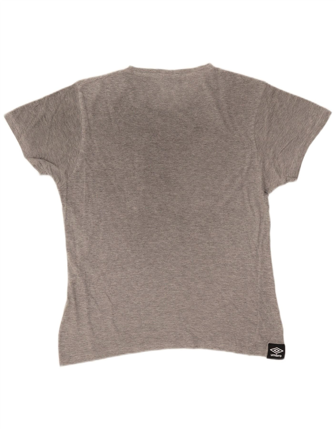 Umbro T-Shirt Graphique Homme Gris Moyen Moucheté Coton