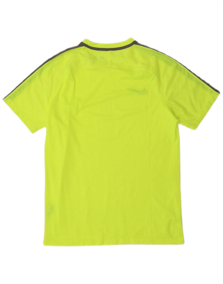 Nike Hommes Dri Fit T-Shirt Haut Large Vert Colorblock Polyester