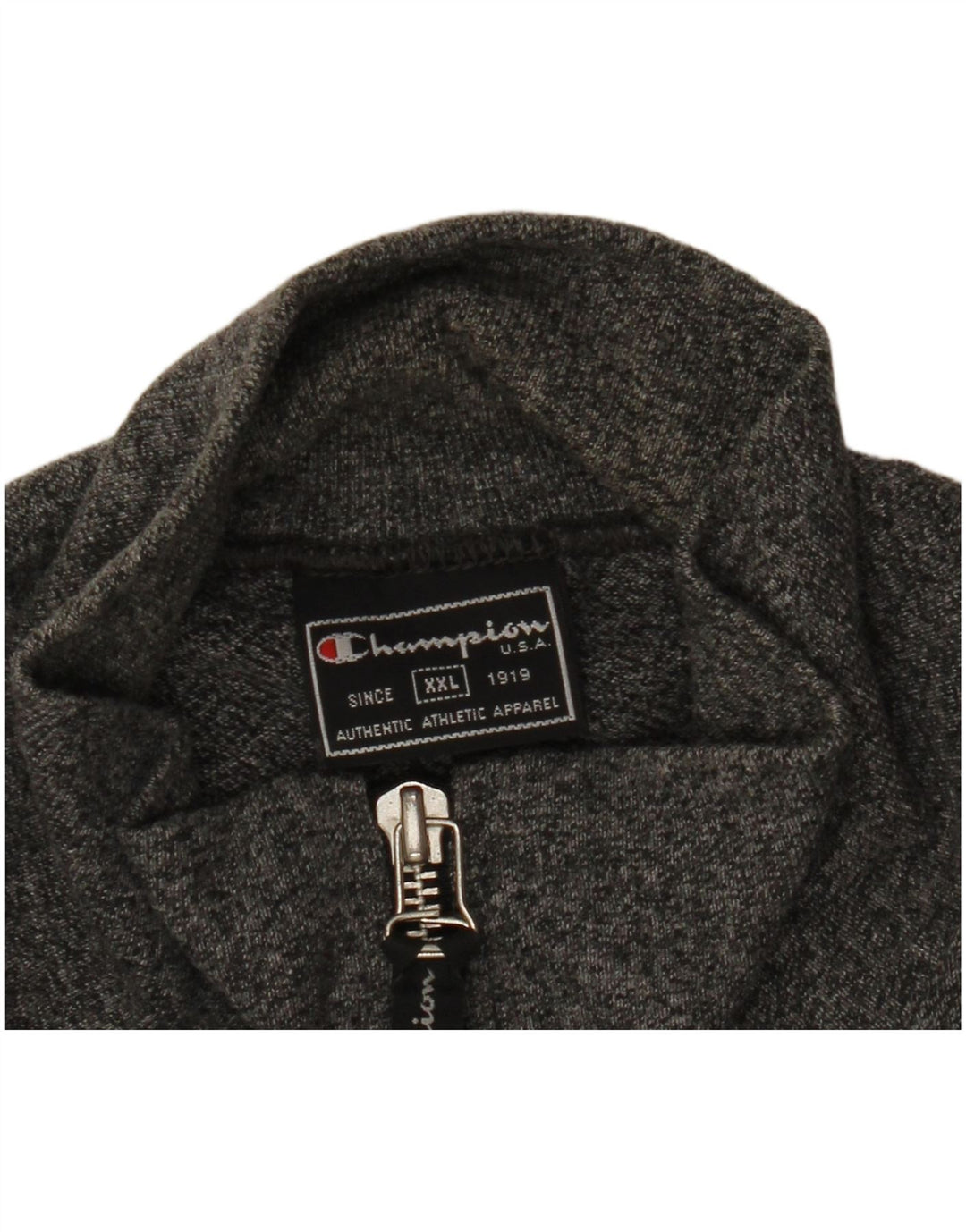 Champion Veste de survêtement pour homme 2XL Gris moucheté