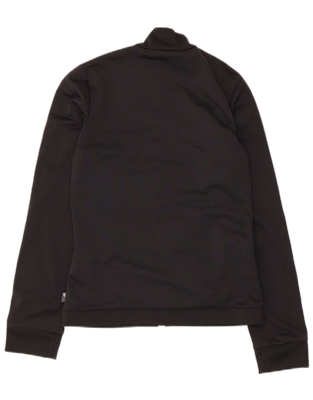 Adidas Veste de survêtement pour femme UK 8 Small Noir Colourblock Polyester
