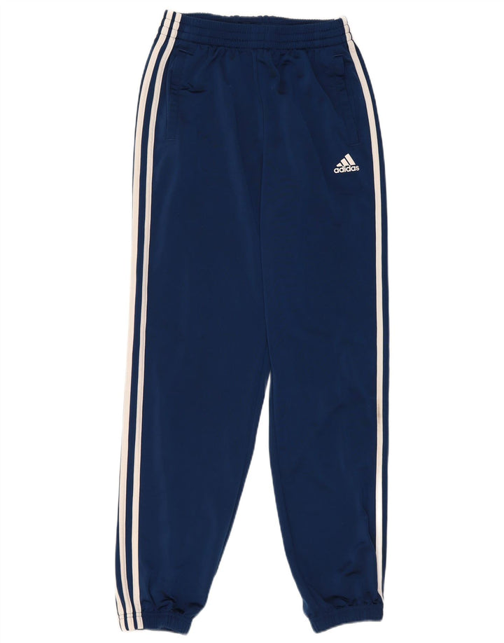 Adidas Pantalon de Survêtement Garçon Joggers 13-14 ans Bleu Marine Polyester
