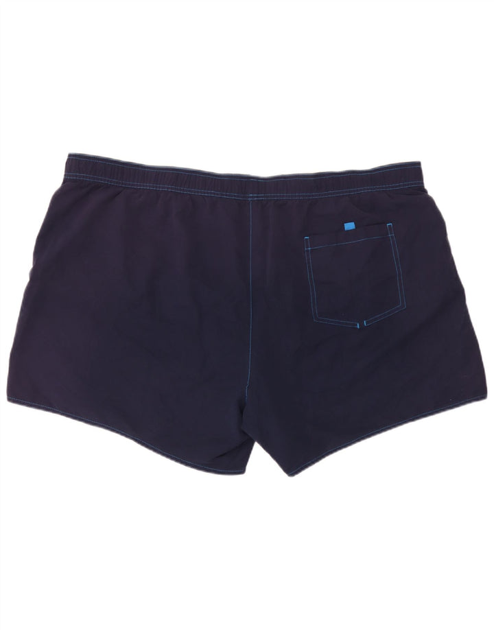 Brugi Short de Bain Homme 4XL Bleu Marine Colorblock Polyester