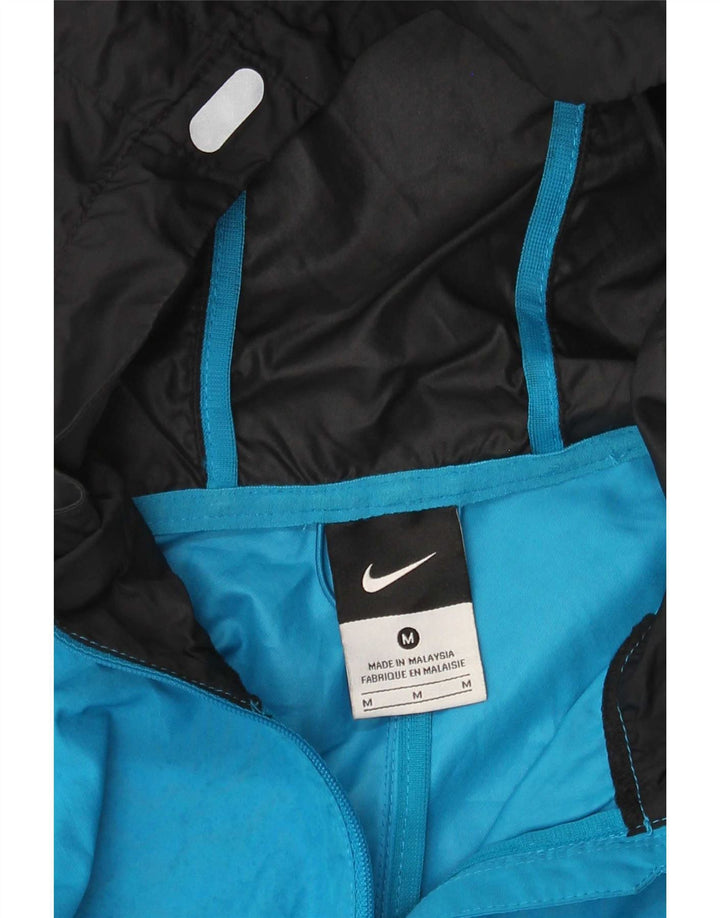 Nike Veste de survêtement à capuche pour femme UK 14 Bleu moyen