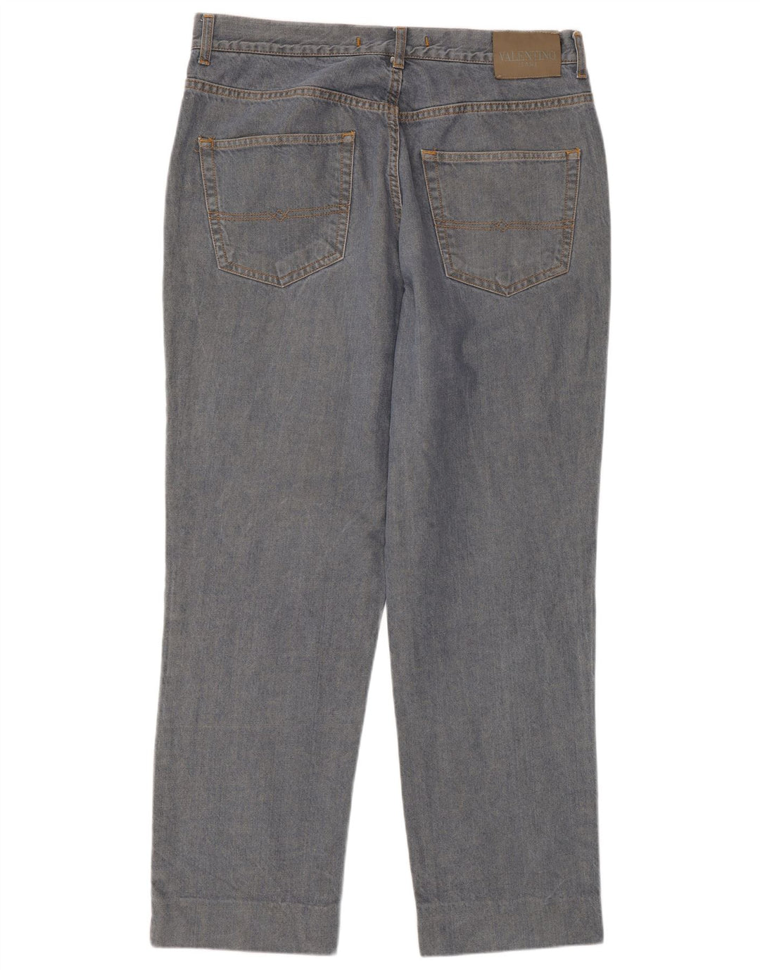 VALENTINO Jean Droit W38 L29 Homme Bleu