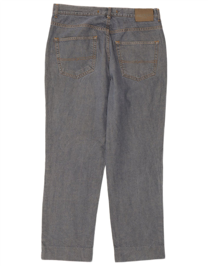 VALENTINO Jean Droit W38 L29 Homme Bleu