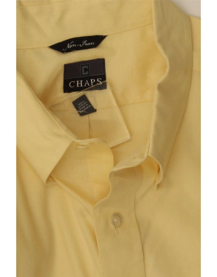 Chaps Ralph Lauren Chemise Homme XL Coton Jaune