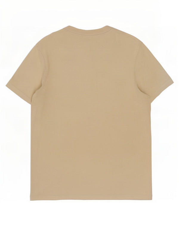 Hugo Boss Homme T-Shirt Graphique Haut Large Jaune Coton