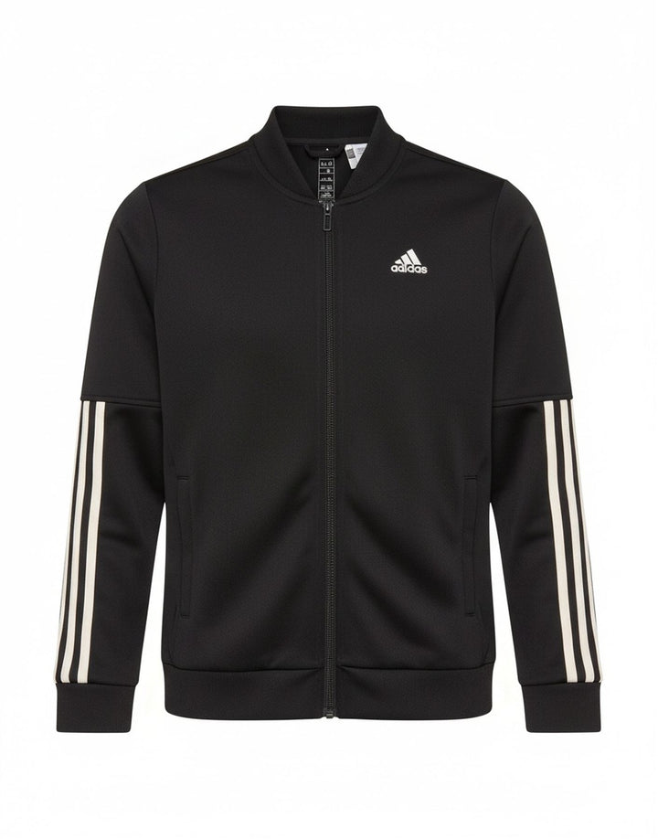 Adidas Veste de survêtement Primegreen Garçon 11-12 ans Noir Polyester