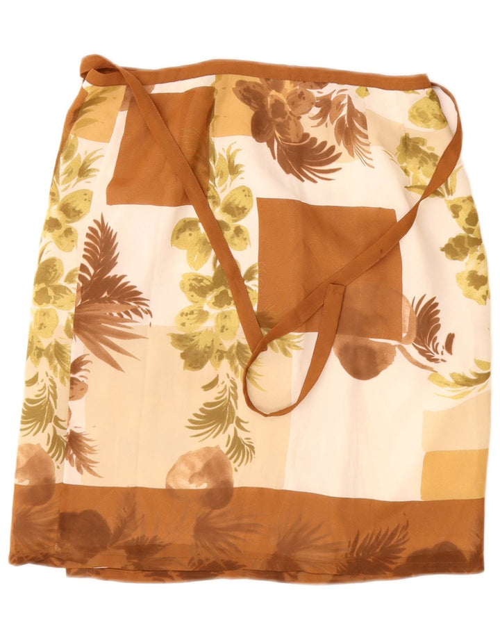 DE PIETRI Jupe Portefeuille Femme W26 Petit Floral Multicolore