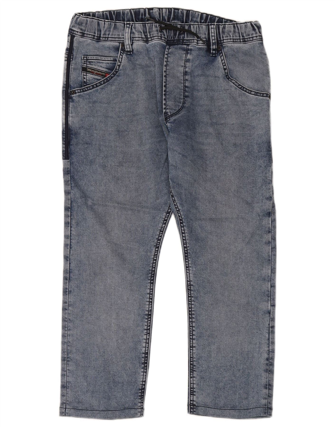 DIESEL Jean Capri Garçon 15-16 ans W32 L23 Bleu Lyocell