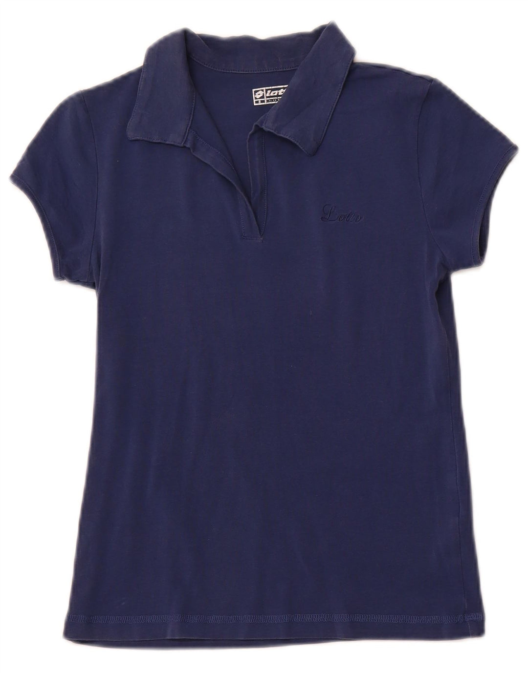 Polo Fille LOTTO 11-12 ans Petit Bleu Marine Coton