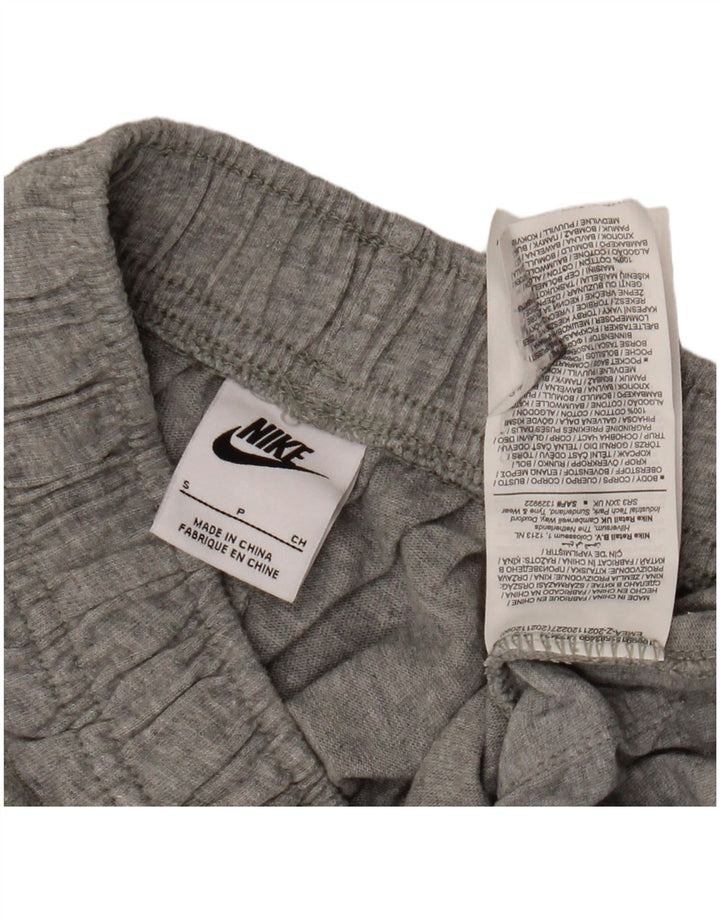 Nike Short de sport pour homme Petit gris Coton