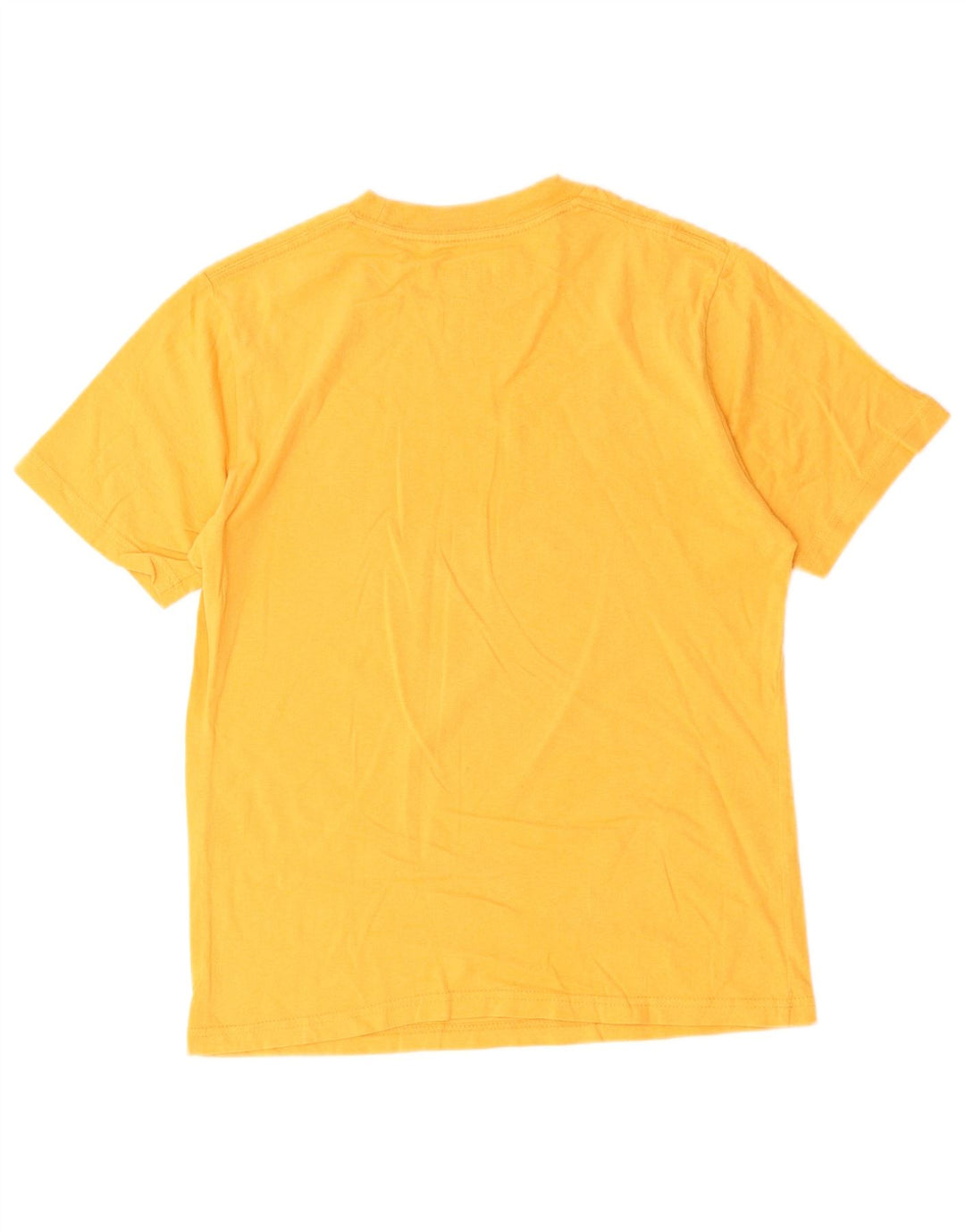 VANS T-shirt graphique pour femme UK 10 Small Jaune Coton