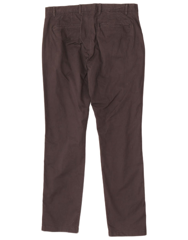 Reiss Pantalon Chino Coupe Regular Homme W34 L32 Noir Coton