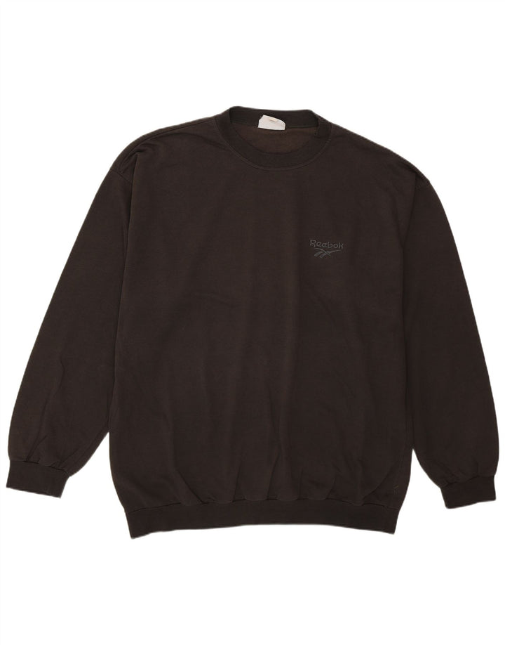 Reebok Sweat-shirt pour homme 2XL Marron