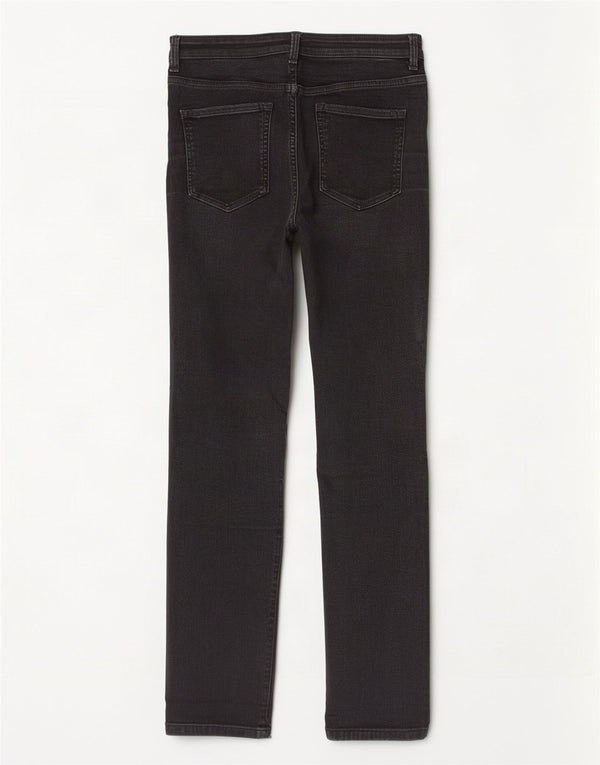 Marks & Spencer Jean droit The Sienna pour femme UK 12 Medium W32 L30 Noir