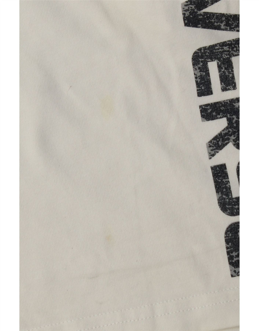 Converse Short de sport graphique pour homme en coton blanc Taille S