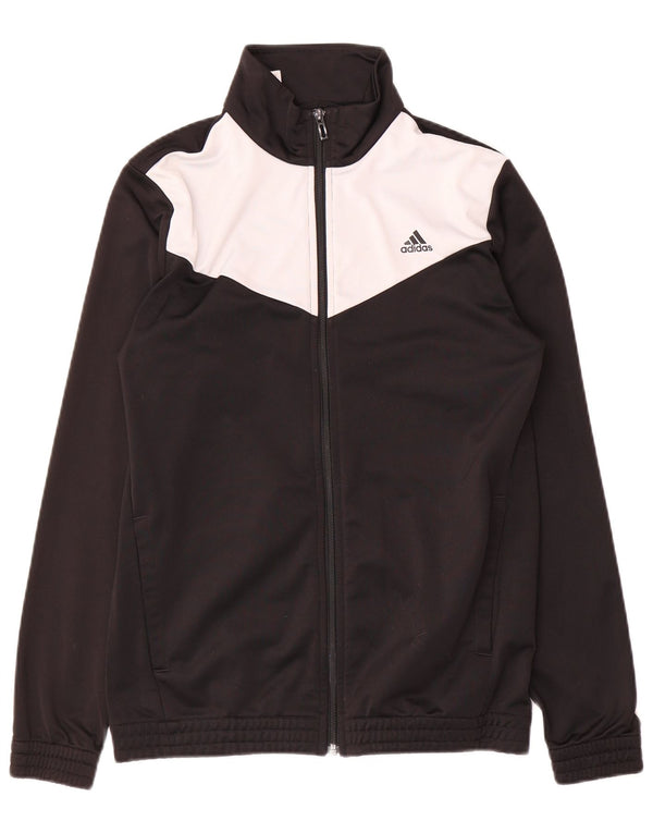 ADIDAS Veste de survêtement pour garçon 14-15 ans Noir Colourblock