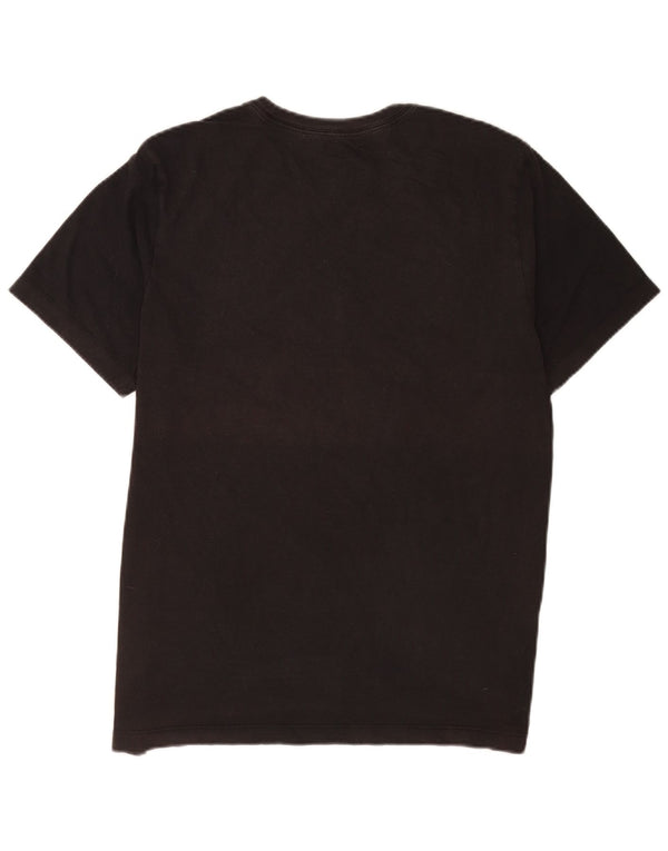 Nike T-shirt graphique pour homme en coton noir Taille L