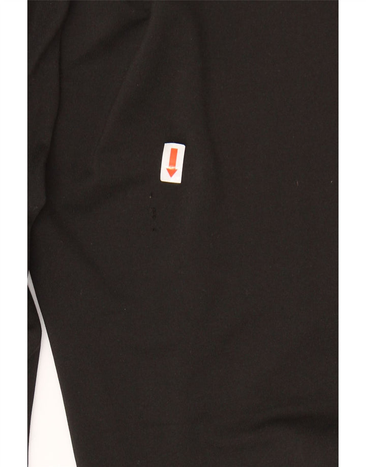 ELLESSE Womens Graphic Leggings UK 6 XS  Black Polyester