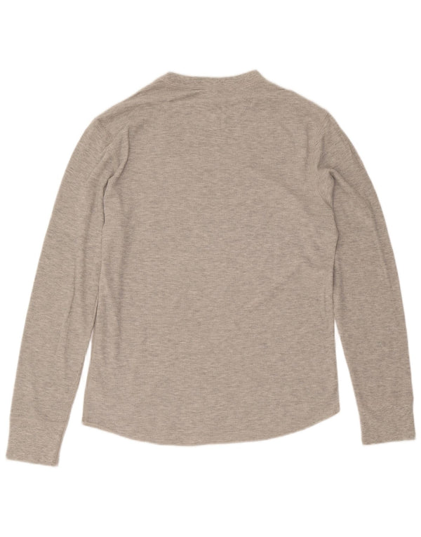 Gap Haut Manches Longues Homme Gris Moyen Coton