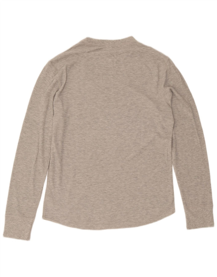 Gap Haut Manches Longues Homme Gris Moyen Coton