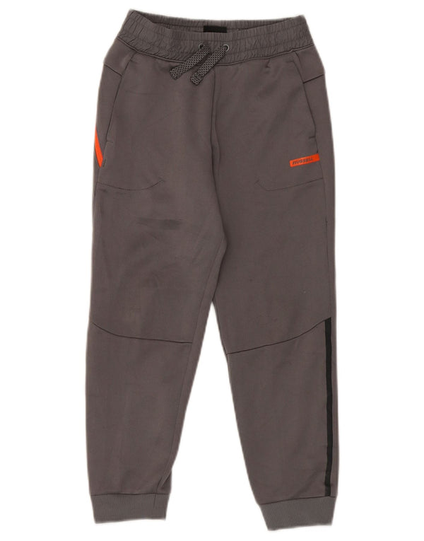 Russell Athletic Pantalon de survêtement pour garçon 7-8 ans Gris moyen