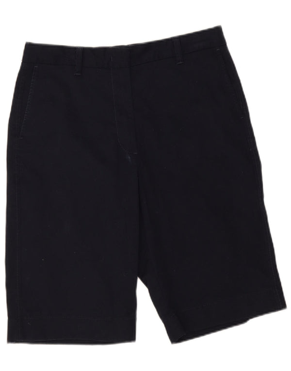 Marks & Spencer Short chino pour femme UK 10 Small W30 Bleu marine Coton