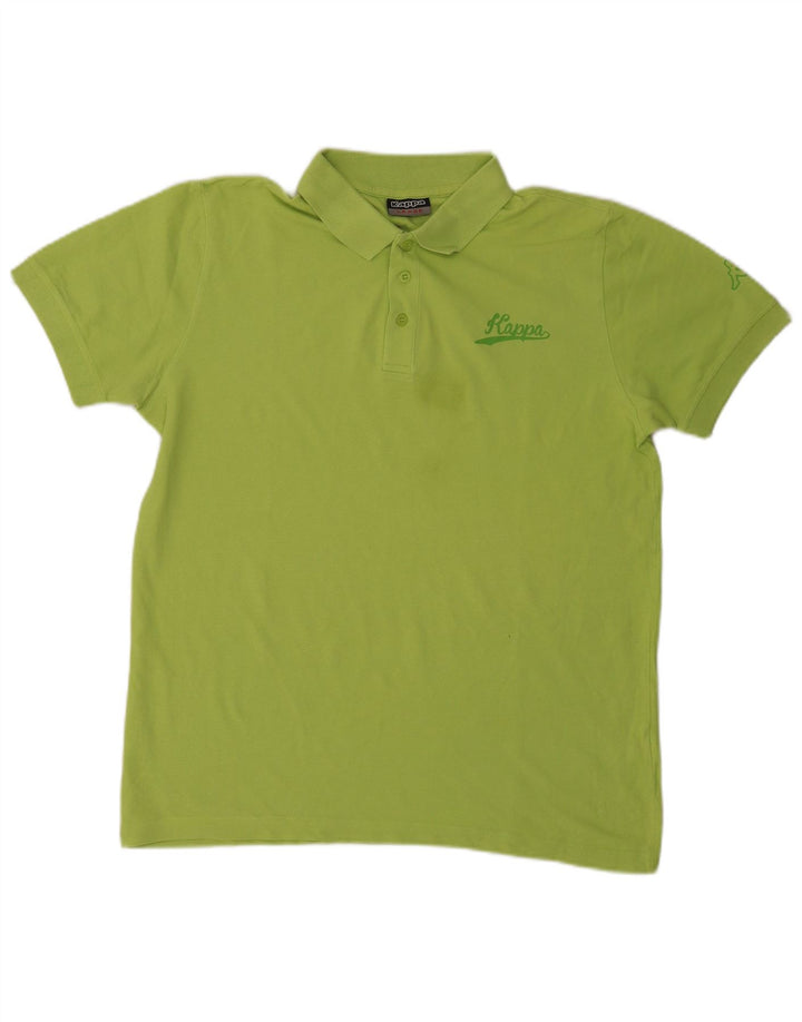 Kappa Polo Homme Grand Vert Coton