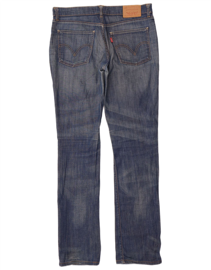 Levi's Jean Droit 528 Femme W32 L34 Bleu Coton