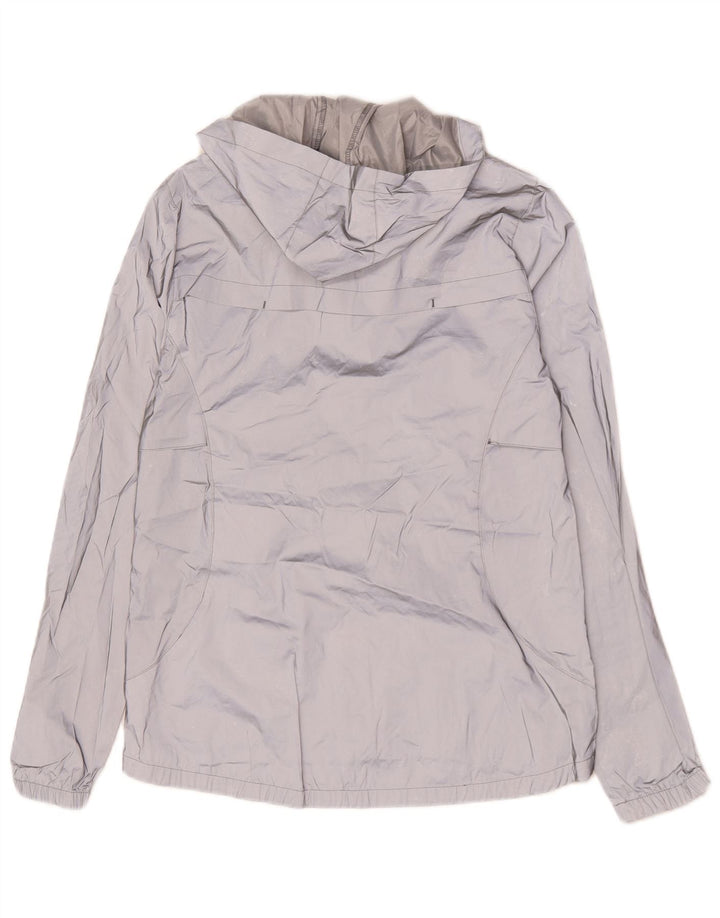 Mountain Warehouse Veste de pluie à capuche pour femme UK 12 Violet moyen Polyester