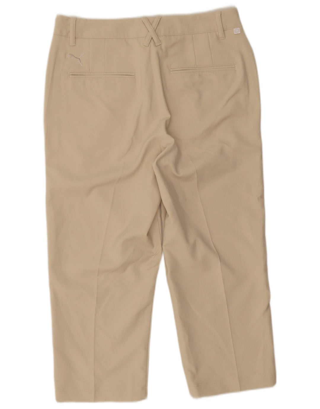 Puma Pantalon Capri Femme W28 L20 Beige Polyester