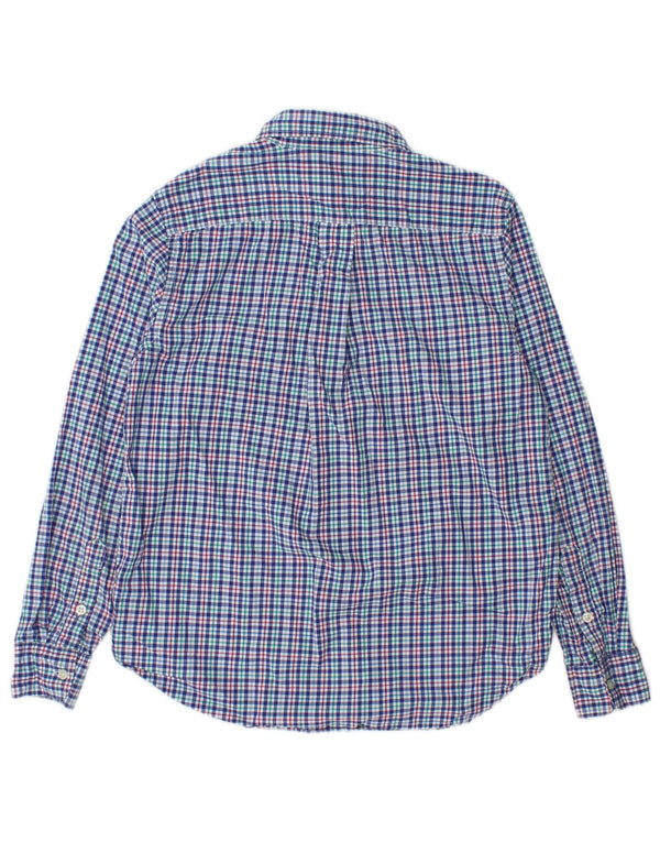 Ralph Lauren Chemise Garçon 13-14 ans Bleu Vichy Coton