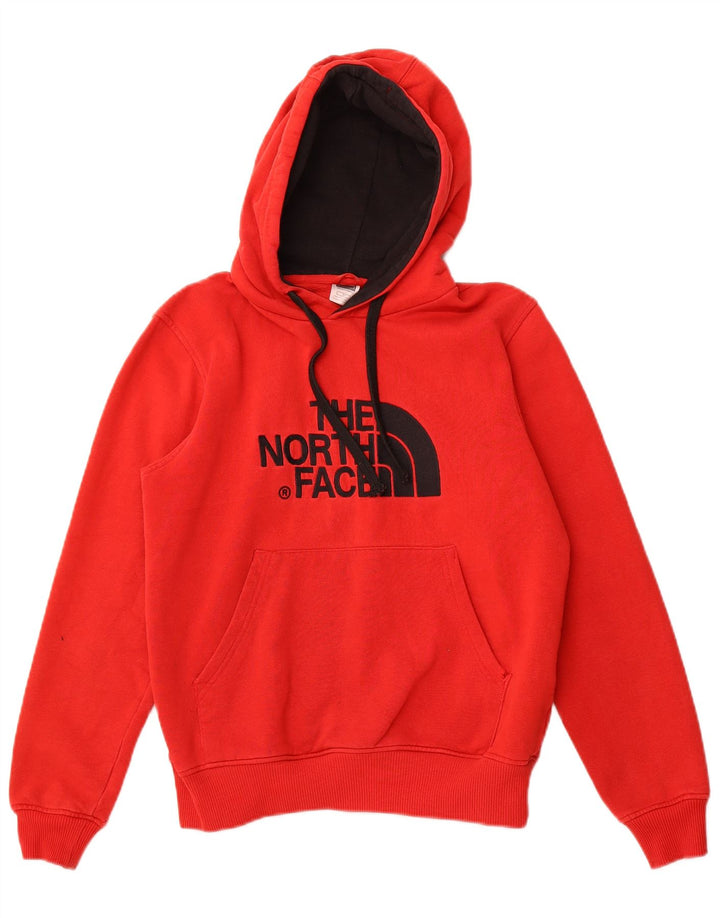 THE NORTH FACE Pull à capuche graphique pour homme Petit coton rouge