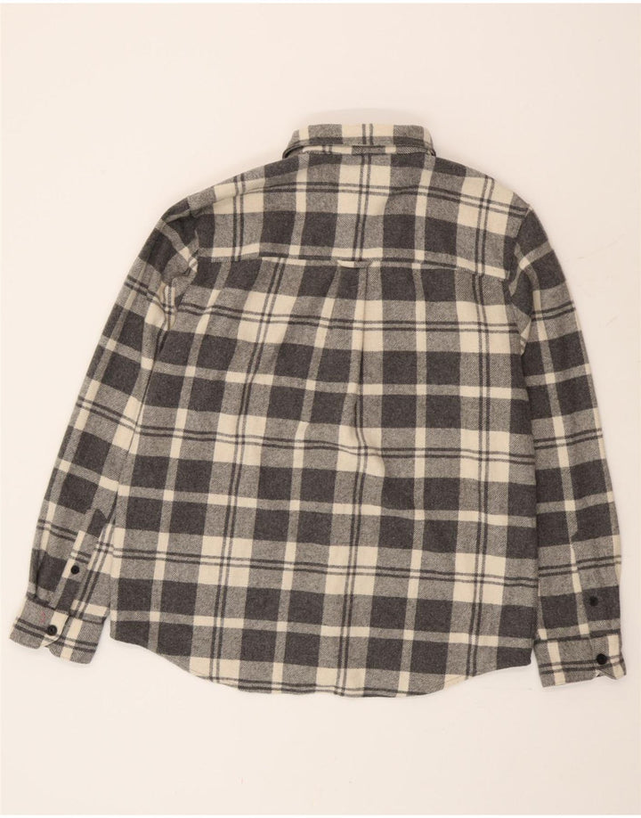 Farah Surchemise Homme Grand Carreau Gris Laine