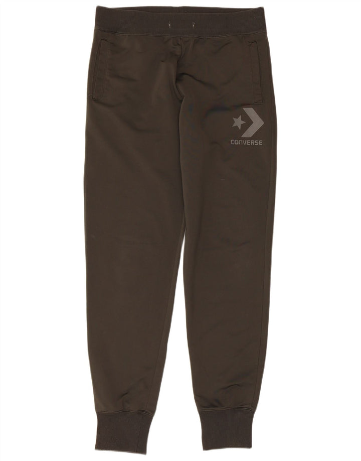 CONVERSE Pantalon de survêtement graphique pour femme UK 14 Gris moyen