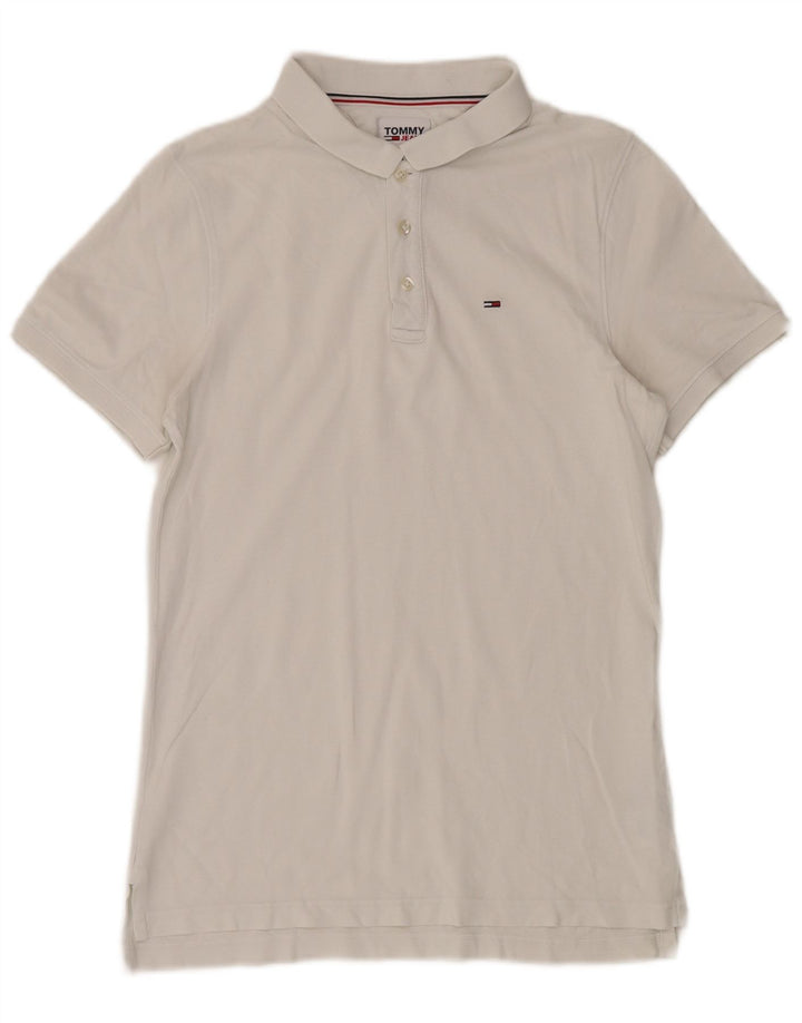 Tommy Hilfiger Polo Homme Blanc Moyen Coton