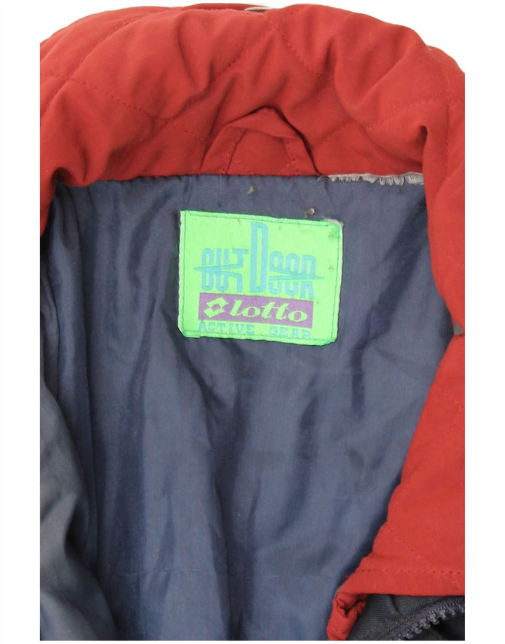 Lotto Veste coupe-vent pour homme UK 42 XL Bleu marine Polyamide