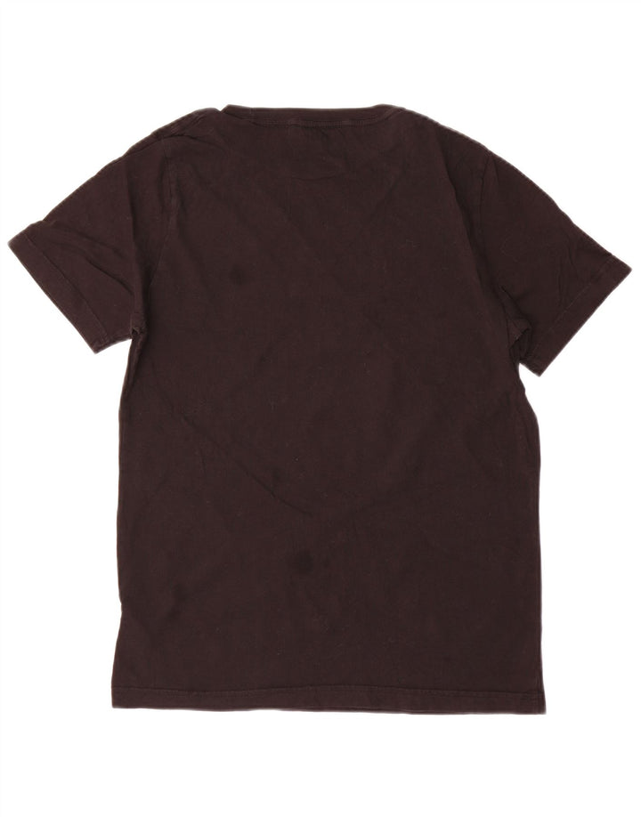 Puma T-shirt graphique pour homme, petit, noir, coton