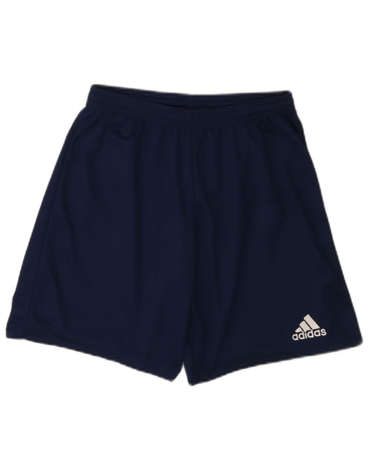 Adidas Short de sport Aeroready pour homme, petit, bleu marine, polyester