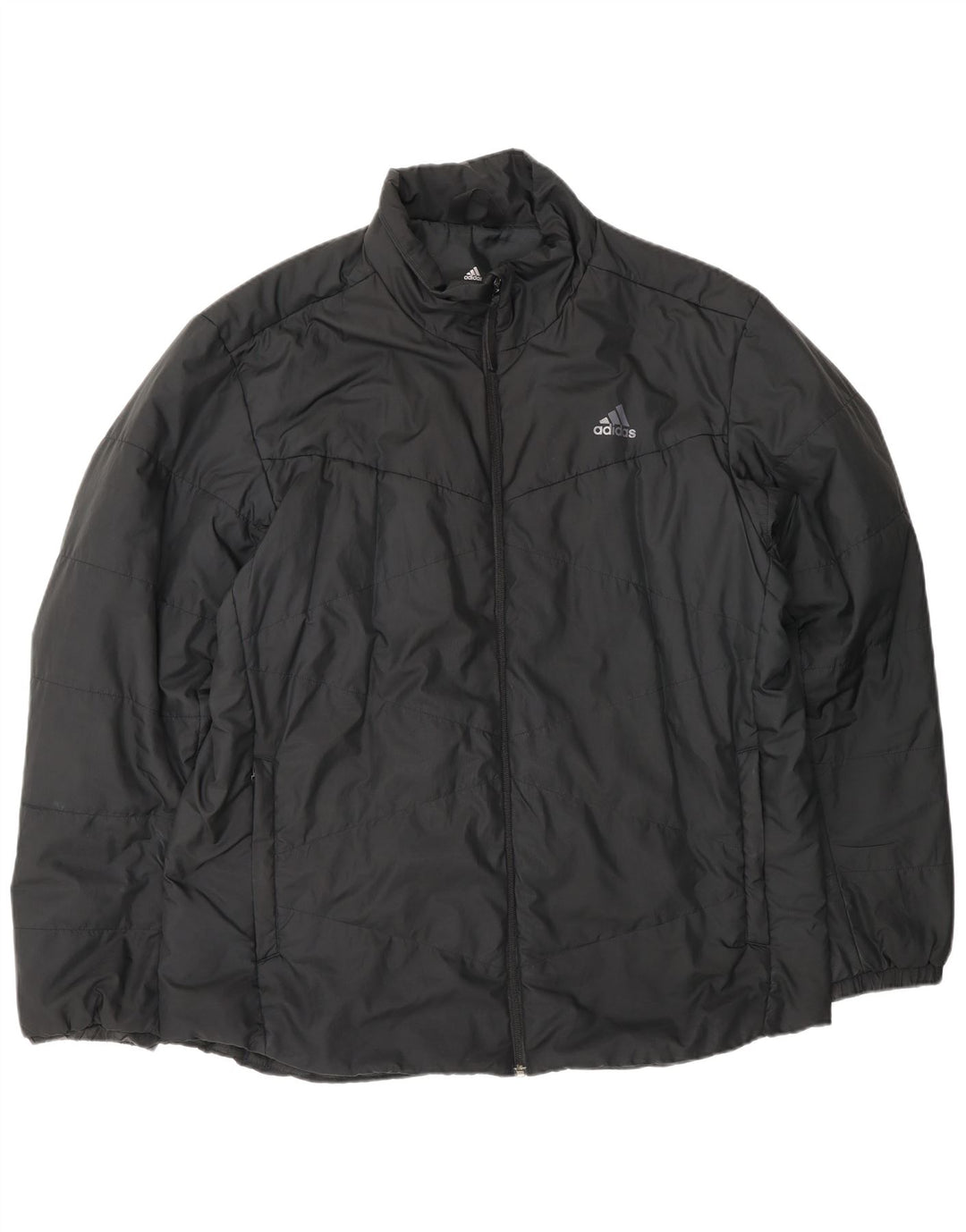 ADIDAS Veste matelassée homme UK 42 XL Noir Polyester