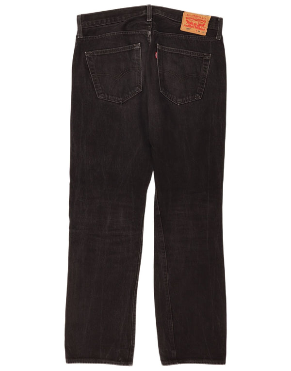 Levi's Jean Droit 501 Homme Noir W34 L32 Coton
