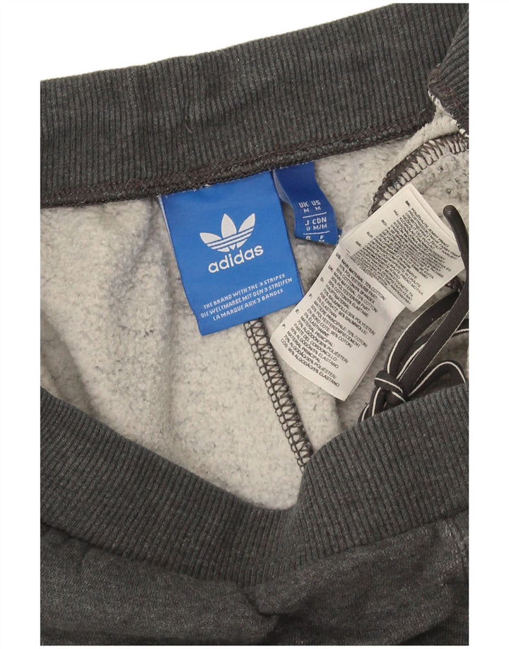 Adidas Pantalon de survêtement pour homme en coton gris moyen