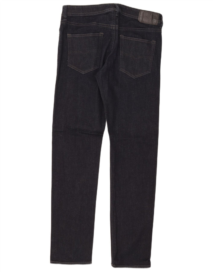 Jean Slim Femme Diesel W32 L32 Bleu Marine Coton