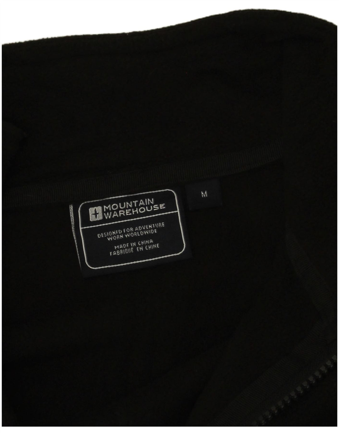 Mountain Warehouse Veste polaire pour homme UK 38 Medium Noir Polyester