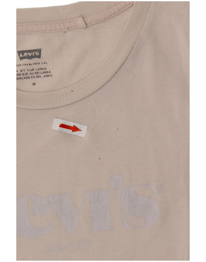 Levi's T-Shirt Femme UK 12 Rose Moyen