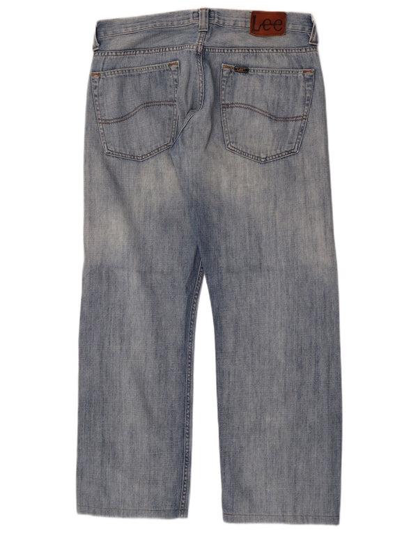 Lee Jean Droit Ripley Homme W32 L29 Bleu Coton